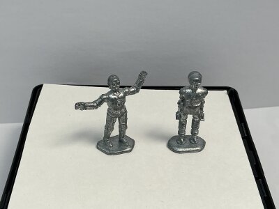 2 Vintage Star Wars Kenner Micro Prototypes For The Bacta Tank That Was Never Released