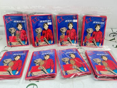40 Carded Vintage E.T. Jewellery Sets.