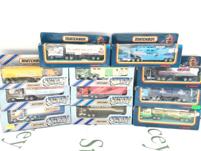 A Collection Of Boxed Matchbox Convoy Lorrys. No Reserve.