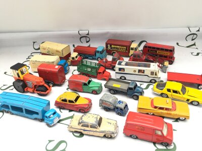 A Collection Of Playworn Diecast, including Corgi And Dinky. No Reserve.