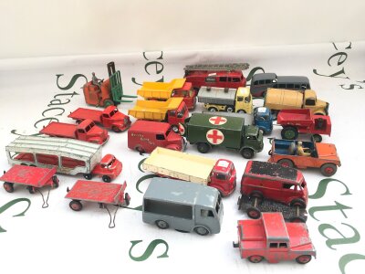 A Collection Of Playworn Diecast Including Dinky And Corgi. No Reserve.