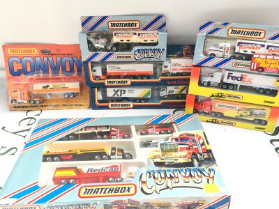 A Collection Of Matchbox Convoy Diecast Including Set G-4.