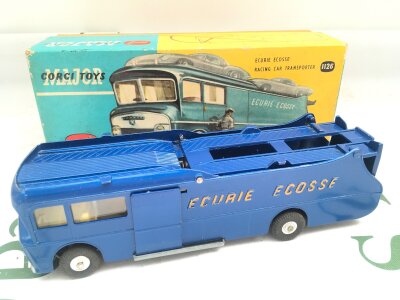 A Boxed Corgi Ecurie Ecosse Racing Car Transporter #1126