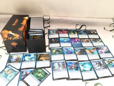 A Large Collection Of Magic The Gathering Cards. In Collectors Box. No Reserve. Approximately 1150 Cards.