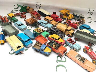 A Collection Of Playworn Diecast, All Dinky.