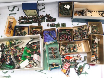A Collection Of Painted 25MM Soldiers. No Reserve.