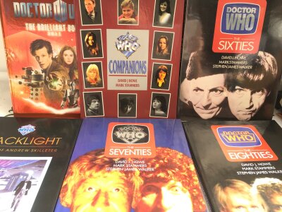A Small Collecrion Of Doctor Who Books. No Reserve.