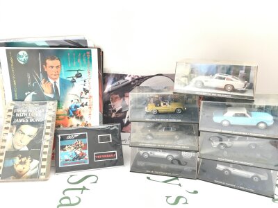 A Collection Of The James Bond Car Collection. No Reserve.