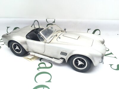 A Rare Franklin Mint 1/12 Scale Shelby Cobra 427 In Fine Pewter. with Label, #806/1000. No Reserve.