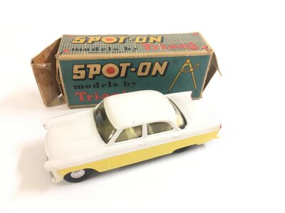 A Boxed Tri-Ang Spot-On Ford Zodiac #100 Box Is Worn..