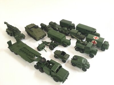 A Collection Of Dinky Military Diecast.