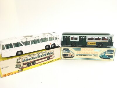 A Boxed Dinky Luxury Coach #954 And A French Dinky Autobus #889 U.
