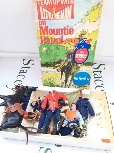 A Collection of Playworn Little Bigman by Bradgate. No Reserve.