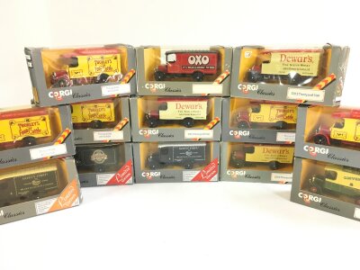 A Collection Of Boxed Corgi Classic Vans. No Reserve. (4).