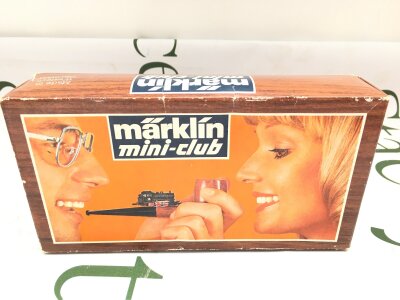 A Boxed Marklin Z Gauge Locomotive With Tender #8893.