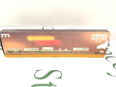 A Boxed Marklin Z Gauge Freight Car Set #8140
