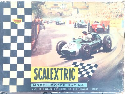 A Boxed Scalextric Set 50, with Transformer, and Spare Controller.