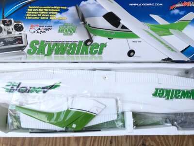 A Boxed Skywalker Remote Control Plane.