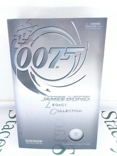 A Boxed Sideshow Collectables James Bond George Lazenby Figure.