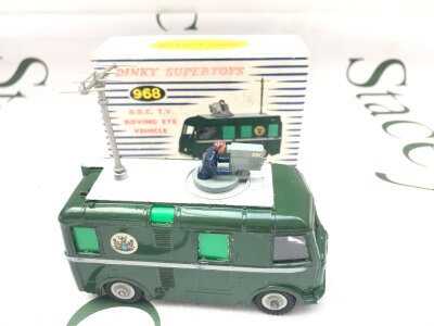 A Boxed Dinky Supertoys B.B.C. tv Roving Eye #968