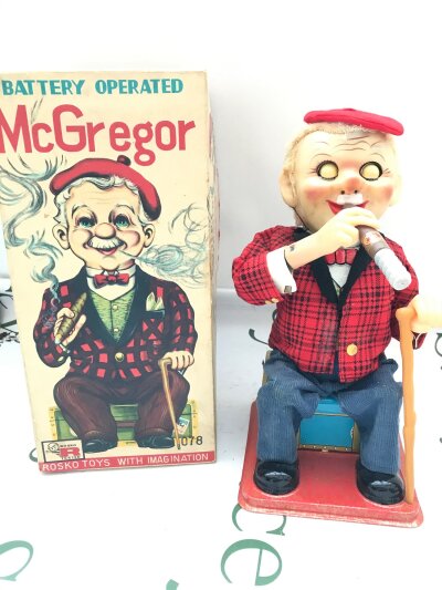 A Boxed Rosko Battery Operated McGregor. No Reserve.