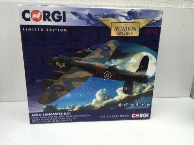 Boxed Corgi Aviation Archive model featuring a Avro Lancaster B.111. MIKE SQUARED.  AA32624 limited edition 1:72 scale. No reserve
