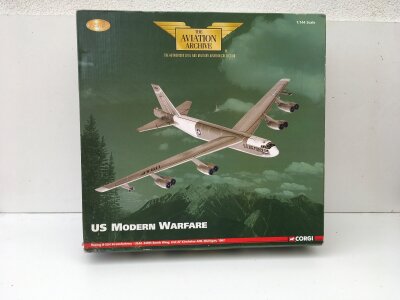 Boxed Corgi Aviation Archive diecast model featuring a Boeing B52H Stratofortress in the US modern warfare series.  AA33507 limited edition 1:144 scale .    No reserve