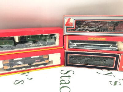 6 X Boxed 00 Gauge Locomotives. Including A Flying Scotsman. No Reserve.