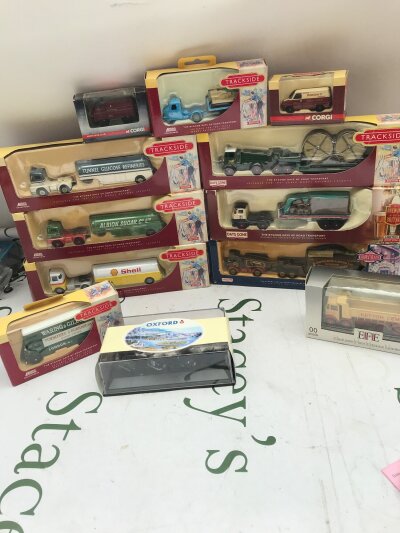 A Collection Of Boxed Diecast Including Trackside And Oxford. No Reserve.