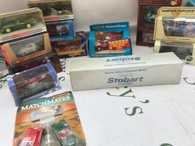 A Box Containing Various Boxed And Loose Diecast. No Reserve.
