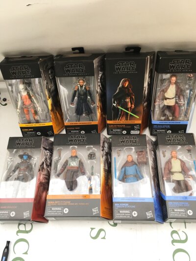 A Collection Of Boxed Star Wars The Black Series Figures. No Reserve.