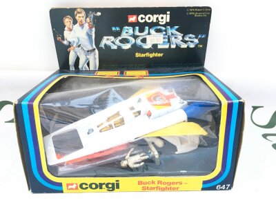 A Boxed Corgi Buck Rogers Star Fighter #647.