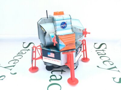 A Japanese Tin Plate Apollo 11 Lunar Module. No Reserve. From A Lifetime Private Collection To Be Sold.