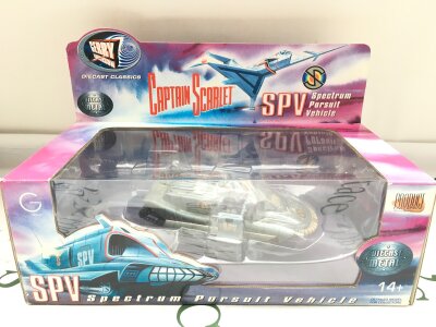 A Boxed Product Enterprise Captain Scarlet SPV Spectrum Pursuit Vehicle.