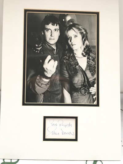 A Signed Photo Of Paul Durrow From Blakes 7.