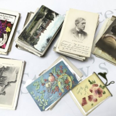 A collection of early 20th century postcards including Birthday cards, Christmas cards etc . Postage category B NO RESERVE