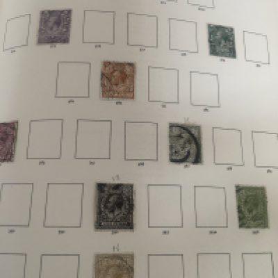 A Windsor Album containing British stamps including some Victorian AMD later stamps. The album in good condition with well presented stamps but quite a few gaps. NO RESERVE