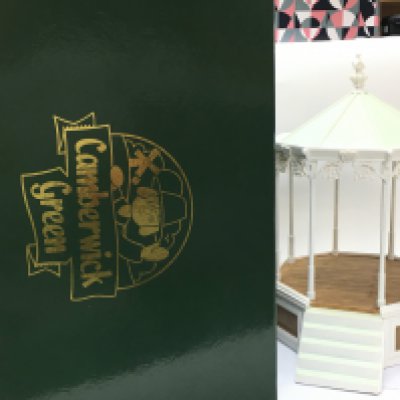 A Boxed Camberwick Green Collection Trumpton Bandstand musical box, 40th anniversary piece limited edition of 187/1000. seen working. CGMB7. This lot cannot be posted