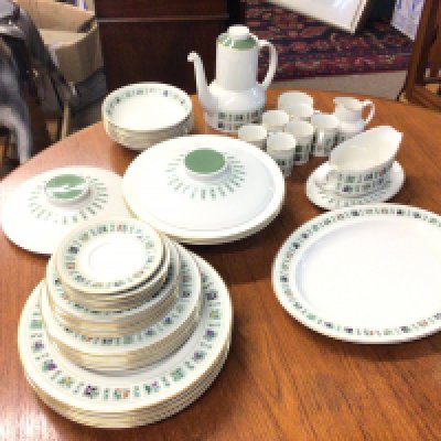 A Royal Doulton tapestry coffee/ dinner set