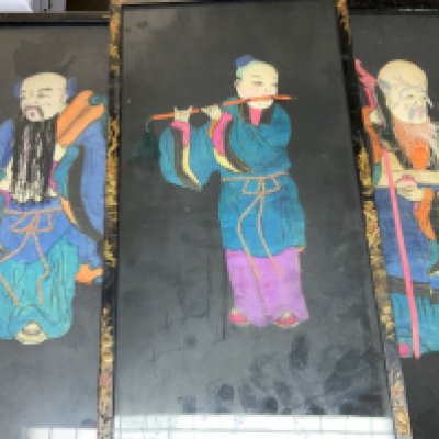 Aset of 20th century raised relief pictures (d) NO RESERVE