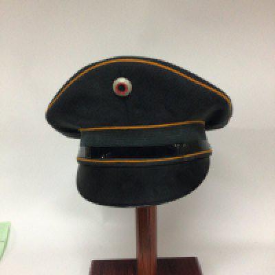 A German Luftwaffe cap and one other cap. (2).NO RESERVE