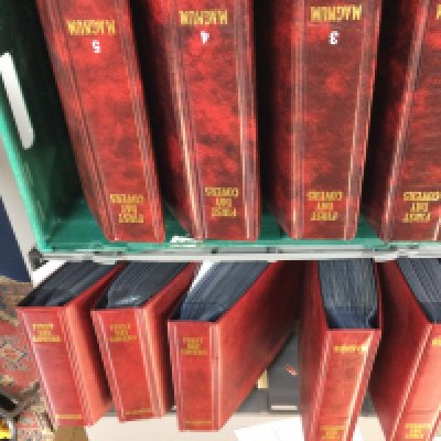 A collection of 10 Albums of first day covers and presentation packs .