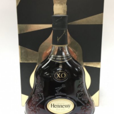 A boxed bottle of Hennessy XO limited edition, 70cl. This lot cannot be posted