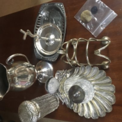 A Collection of Boxed cutlery and plated ware various.