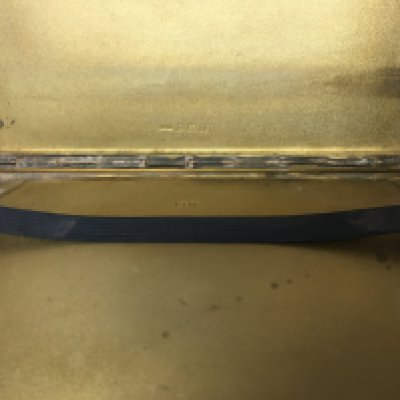 A silver cigarette case of rectangular shape. Weight 240g