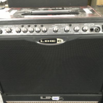 A Line 6 Spider II amplifier. <a href="https://www.the-saleroom.com/en-gb/auction-catalogues/staceys-auctioneers-and-valuers/catalogue-id-srsta10351/lot-c22ebc32-c635-4690-86b8-b241011525f1"> Click Here to Register to bid </a>