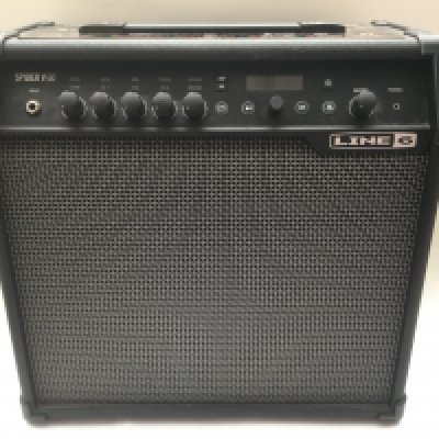 A boxed Line 6 Spider V60 guitar amplifier. <a href="https://www.the-saleroom.com/en-gb/auction-catalogues/staceys-auctioneers-and-valuers/catalogue-id-srsta10351/lot-3694a54d-9470-4f86-b190-b24101152ada"> Click Here to Register to bid </a>