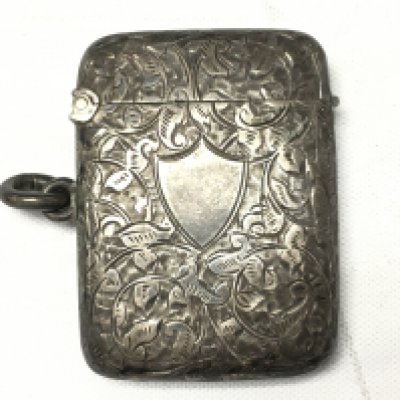 A silver hallmarked Vesta