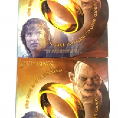 2 Lord of The rings coin sets together with 3 New Zealand Mint issue sterling silver coins. (A)