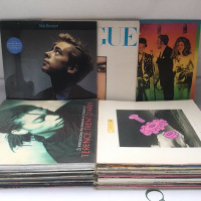 A collection of LPs by 1980s/90s artists including Spandau Ballet, Scritti Politti, Prefab Sprout and others.